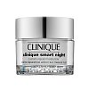Clinique Clinique Smart Night Custom-Repair Moisturizer Combination Oily/ To Oily siero facciale notturno per la pelle grassa 50 ml