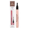Makeup Revolution Fast Brow Clickable Pomade Pen - Ash Brown ceruzka na obočie 1 ml