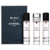 Chanel Bleu de Chanel - Refill тоалетна вода за мъже 3 x 20 ml