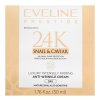 Eveline 24k Snail & Caviar Anti-wrinkle Cream crema nutritiva con extracto de baba de caracol 50 ml