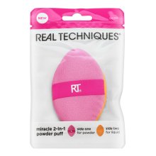 Real Techniques Miracle 2-In-1 Powder Puff houbička na pudr