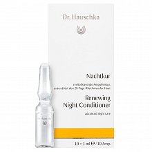Dr. Hauschka Renewing Night Conditioner suero facial nocturno para todos los tipos de piel 10x1 ml