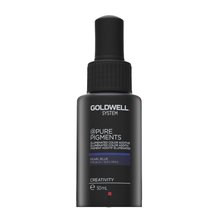 Goldwell System Pure Pigments Elumenated Color Additive konzentrierte Tropfen mit Farbpigmenten Pearl Blue 50 ml