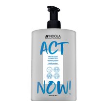 Indola Act Now! Moisture Shampoo Voedende Shampoo voor hydraterend haar 1000 ml