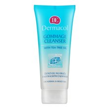 Dermacol Tea Tree Gommage Cleanser почистващ гел 100 ml