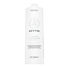 Kemon Actyva Volume E Corposita Shampoo Champú fortificante Para el volumen del cabello 1000 ml