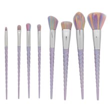 MIMO Makeup Brush Set Unicorn Pastel 8 Pcs set perii machiaj