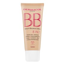 Dermacol BB Beauty Balance Cream 8in1 BB krém az egységes és világosabb arcbőrre Sand 30 ml