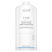 Keune Care Silver Savior Conditioner Champú neutralizante Para cabello rubio platino y gris 1000 ml