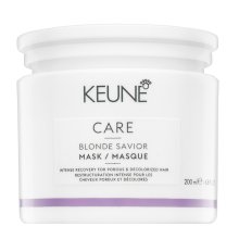 Keune Care Blonde Savior Mask Mascarilla neutralizante Para cabello rubio 200 ml