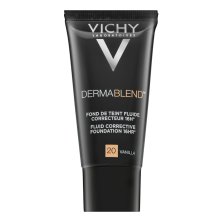Vichy Dermablend Fluid Corrective Foundation 16HR folyékony make-up az arcbőr hiányosságai ellen 20 Vanilla 30 ml