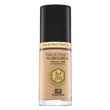 Max Factor Facefinity All Day Flawless Flexi-Hold 3in1 Primer Concealer Foundation SPF20 32 maquillaje de larga duración 3 en 1 30 ml