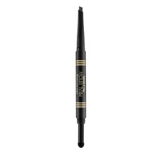 Max Factor Real Brow 04 Deep Brown Stift und Puder für die Augenbrauen 2 in 1 0,6 g