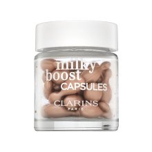 Clarins Milky Boost Capsules vloeibare make-up voor een uniforme en stralende teint 03 30 x 0,2 ml