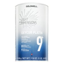 Goldwell Light Dimensions Oxycur Platin 9+ Multi-Purpose Lightening Powder Puder zur Haaraufhellung 500 g