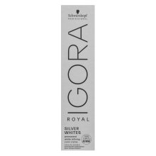 Schwarzkopf Professional Igora Royal SilverWhite Permanent White Refining Color Creme color de cabello permanente profesional Para cabello rubio platino y gris Slate Grey 60 ml