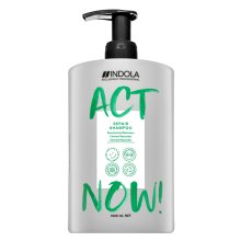 Indola Act Now! Repair Shampoo Champú nutritivo Para cabello seco y dañado 1000 ml