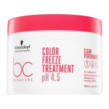 Schwarzkopf Professional BC Bonacure Color Freeze Treatment pH 4.5 Clean Performance protective mask for dyed and highlighted hair 500 ml