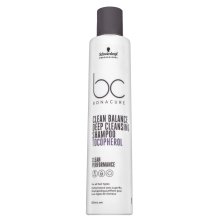 Schwarzkopf Professional BC Bonacure Clean Balance Deep Cleansing Shampoo Tocopherol szampon głęboko oczyszczający do wszystkich rodzajów włosów 250 ml