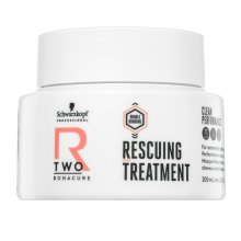 Schwarzkopf Professional R-TWO Bonacure Rescuing Treatment Máscara de fortalecimiento Para cabello extra seco y dañado 200 ml