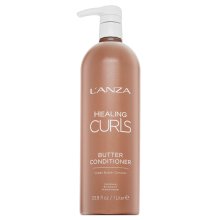 L’ANZA Healing Curls Butter Conditioner balsam pentru întărire pentru păr ondulat si cret 1000 ml