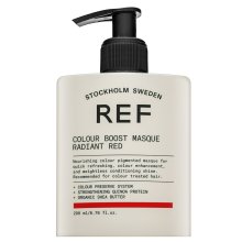 REF Colour Boost Masque maschera nutriente con pigmenti colorati per il recupero del colore Radiant Red 200 ml