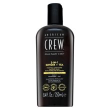 American Crew 3-in-1 Ginger + Tea szampon, odżywka i żel pod prysznic 250 ml