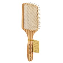 Olivia Garden Healthy Hair Large Ionic Paddle Bamboo Brush hairbrush for easy combing HH-P7