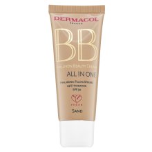 Dermacol All in One Hyaluron Beauty Cream BB Creme mit Hydratationswirkung 01 Sand 30 ml