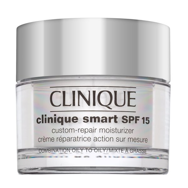 Clinique Clinique Smart Broad Spectrum SPF 15 Custom-Repair Moisturizer - Combination Oily To Oily крем за лице с овлажняващо действие 50 ml