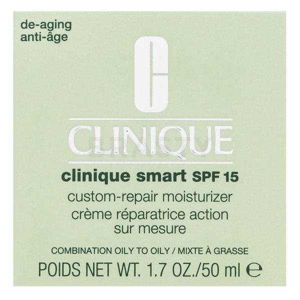 Clinique Clinique Smart Broad Spectrum SPF 15 Custom-Repair Moisturizer - Combination Oily To Oily huidcrème met hydraterend effect 50 ml