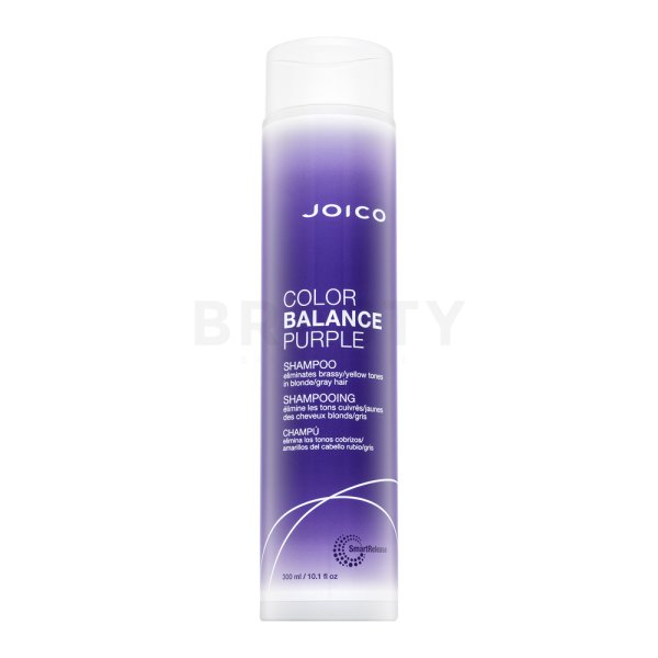 Joico Color Balance Purple Shampoo Champú Para cabello rubio platino y gris 300 ml