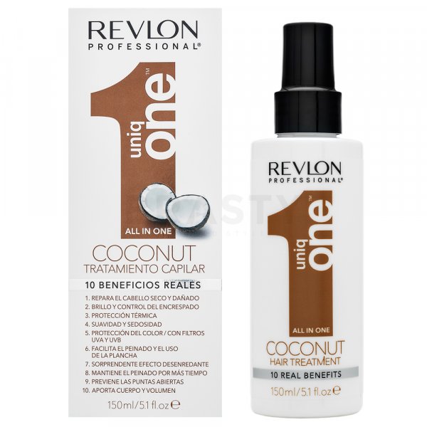 Revlon Professional Uniq One All In One Coconut Treatment cura dei capelli senza risciacquo per tutti i tipi di capelli 150 ml