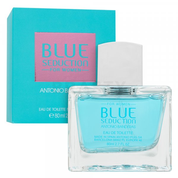 Antonio Banderas Blue Seduction for Women Eau de Toilette voor vrouwen 80 ml
