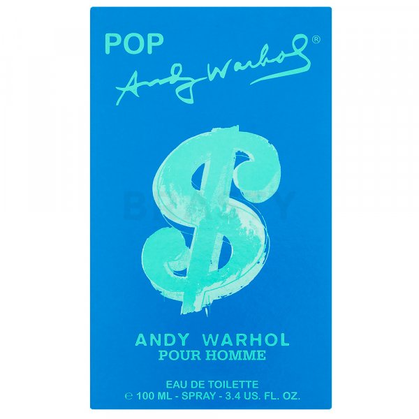 Andy Warhol Pop pour Homme Eau de Toilette for men 100 ml