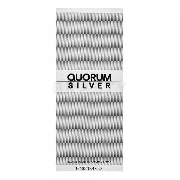 Antonio Puig Quorum Silver Eau de Toilette da uomo 100 ml