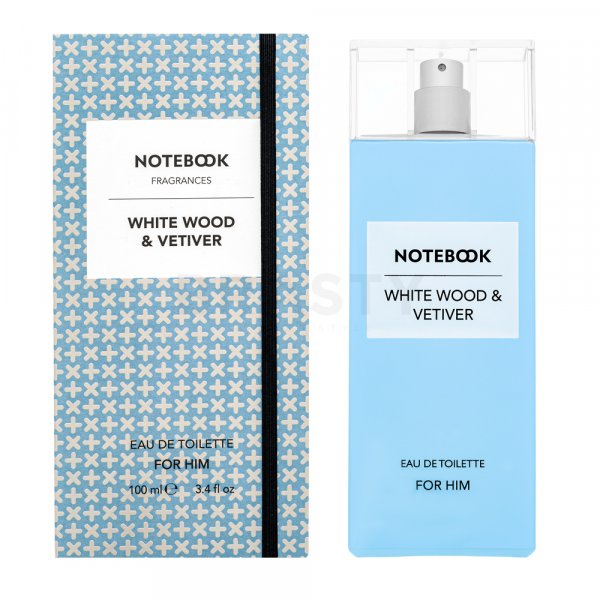 Aquolina Notebook - White Wood & Vetiver Eau de Toilette voor mannen 100 ml