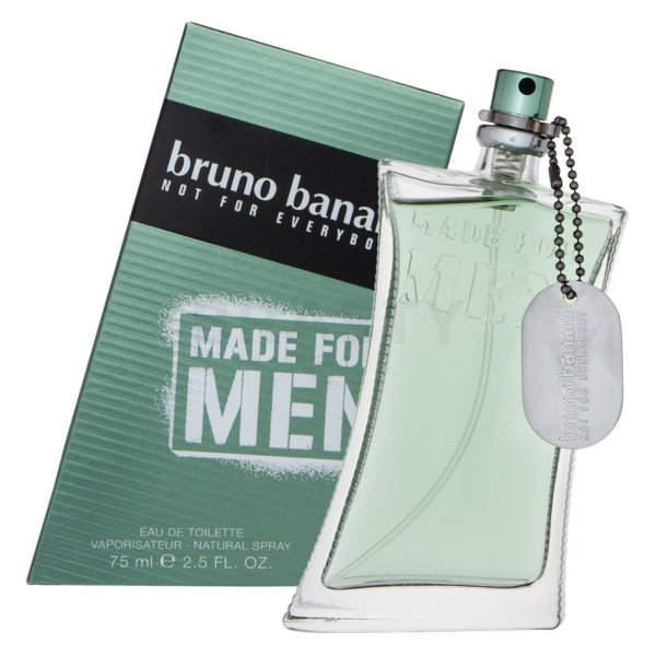Bruno Banani Made for Man Eau de Toilette für Herren 75 ml