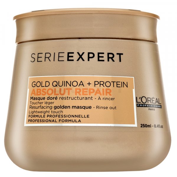 L´Oréal Professionnel Série Expert Absolut Repair Gold Quinoa + Protein Golden Masque Haarmaske für stark geschädigtes Haar 250 ml