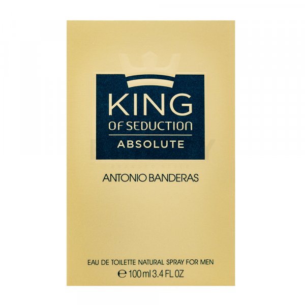 Antonio Banderas King Of Seduction Absolute Eau de Toilette da uomo 100 ml