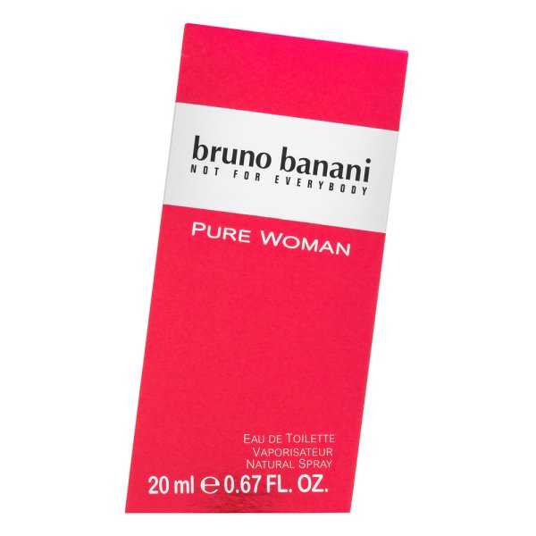 Bruno Banani Pure Woman Eau de Toilette for women 20 ml