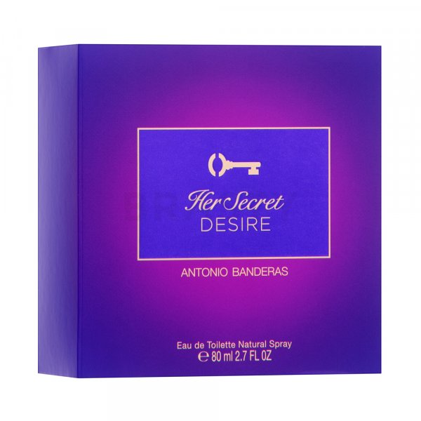 Antonio Banderas Her Secret Desire Eau de Toilette for women 80 ml