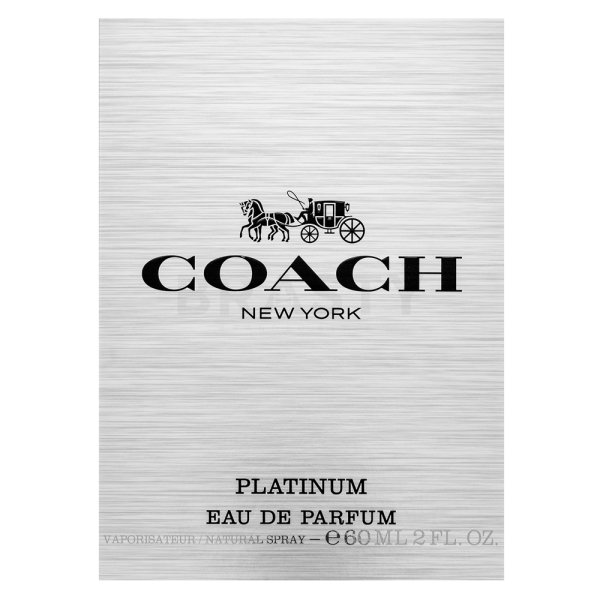 Coach Platinum woda perfumowana dla mężczyzn 60 ml