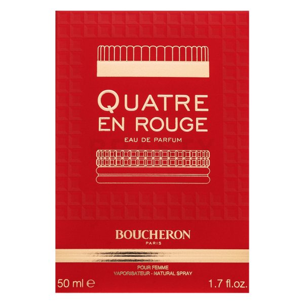 Boucheron Quatre en Rouge woda perfumowana dla kobiet 50 ml