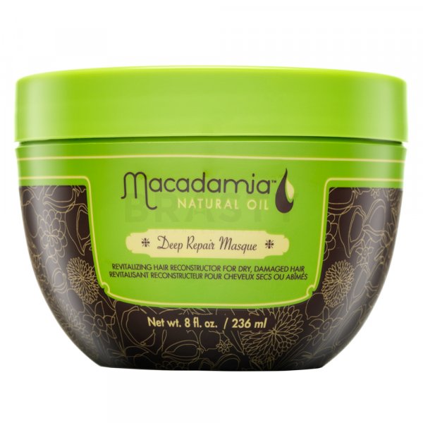 Macadamia Natural Oil Deep Repair Masque подхранваща маска за коса За увредена коса 236 ml