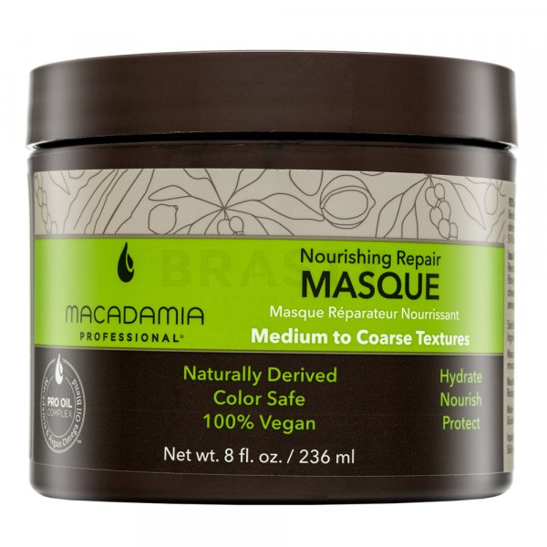 Macadamia Professional Nourishing Repair Masque tápláló hajmaszk sérült hajra 236 ml