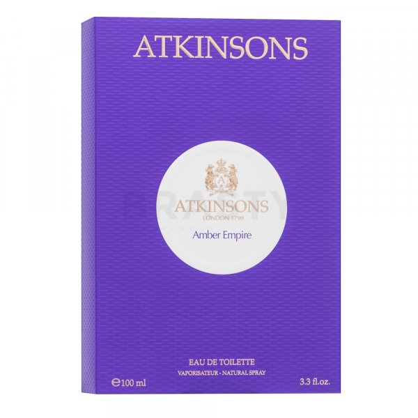 Atkinsons Amber Empire Eau de Toilette uniszex 100 ml