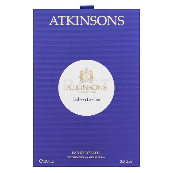 Atkinsons Fashion Decree Eau de Toilette voor vrouwen 100 ml