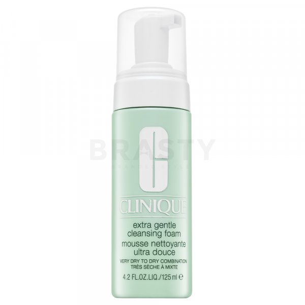 Clinique Extra Gentle Cleansing Foam tisztító hab normál, kombinált és érzékeny arcbőrre 125 ml