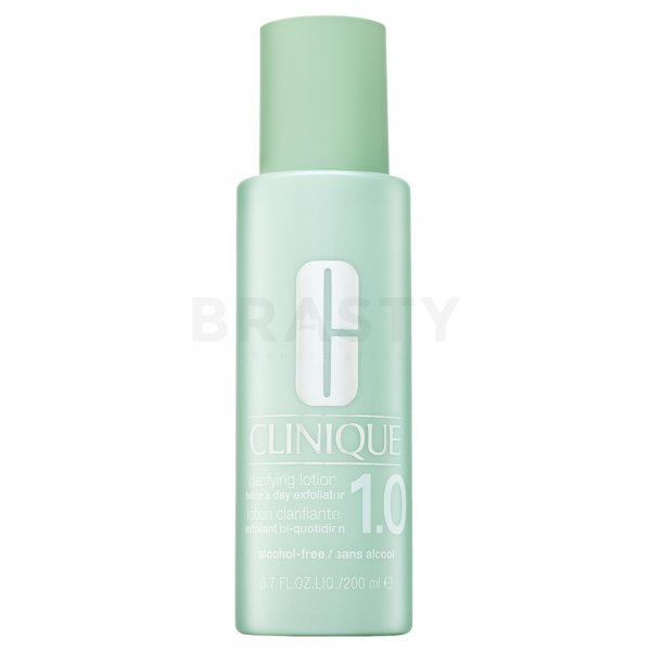 Clinique Clarifying Lotion Twice a Day Exfoliator 1.0 cleansing skin water for unified and lightened skin 200 ml